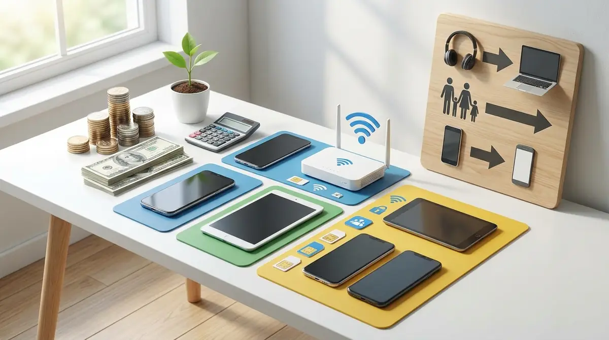 【タイプ別】あなたに合った通信費節約プランの選び方