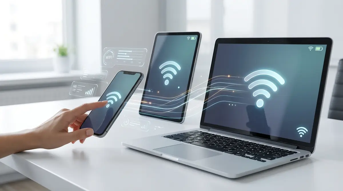 【OS別】WiFiマークの表示位置と規格の確認方法