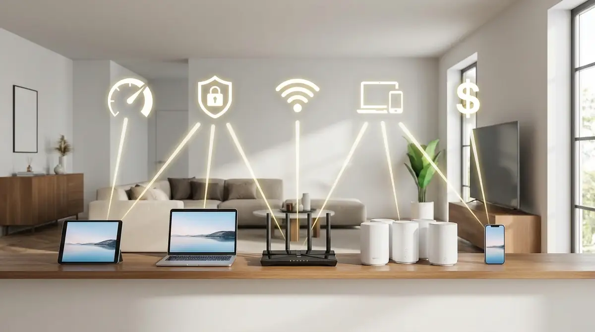 失敗しない自宅WiFiの選び方｜5つのチェックポイント