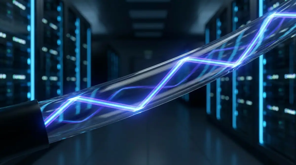 光ファイバーが光を伝える原理──全反射の仕組み