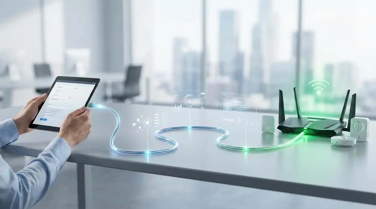 申し込みから開通までの流れ