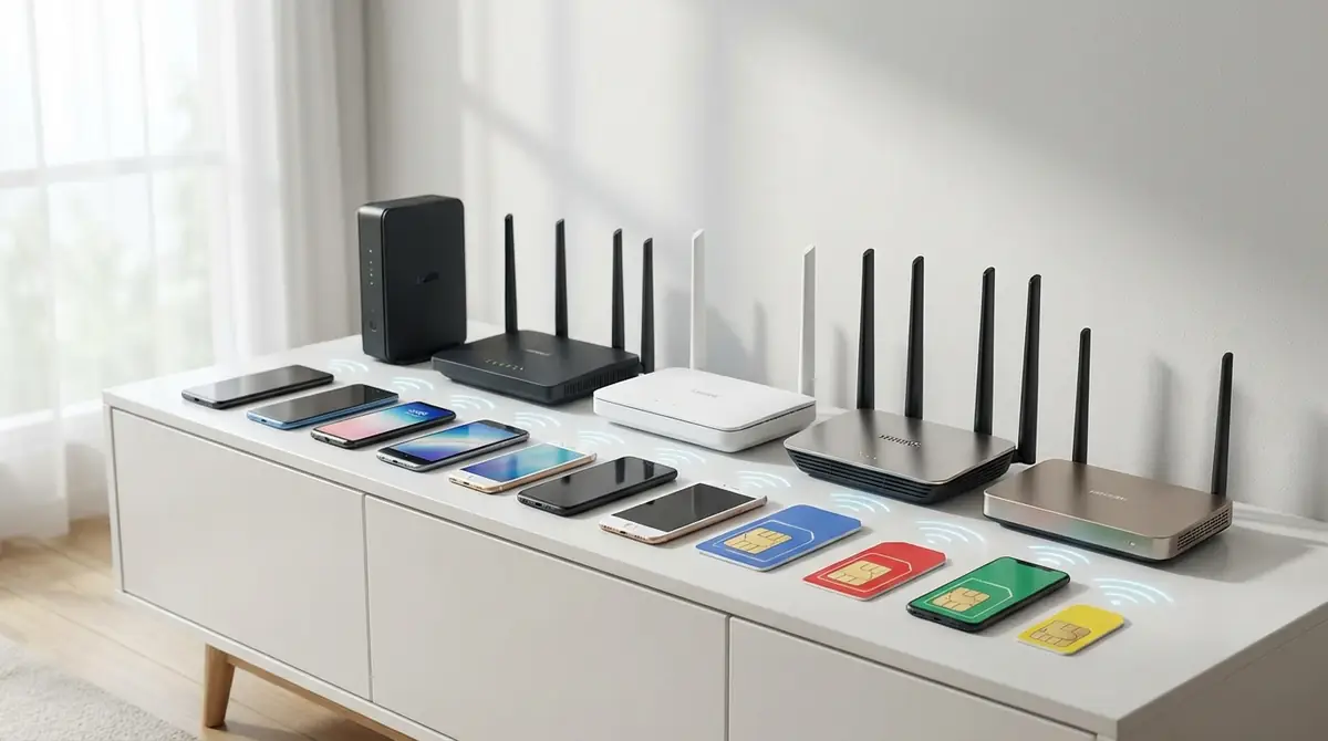 スマホキャリア別おすすめホームルーター