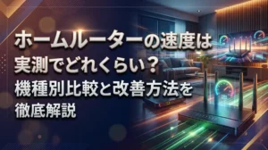 ホームルーターの速度は実測でどれくらい？機種別比較と改善方法を徹底解説