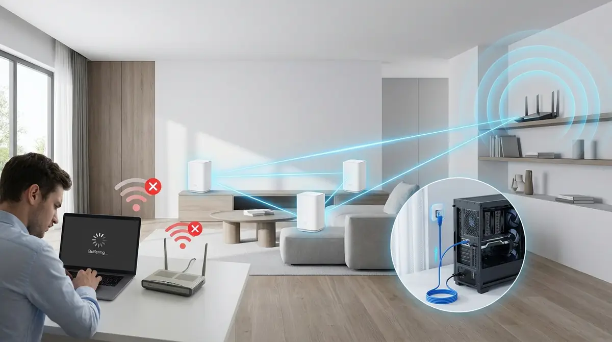 ホームルーターのデメリットを軽減する3つの対策