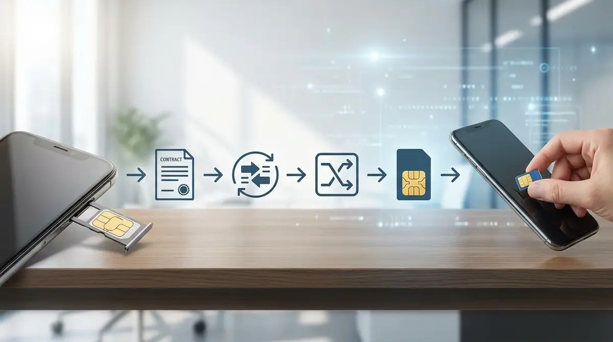 格安SIMへの乗り換え手順|5ステップで簡単完了