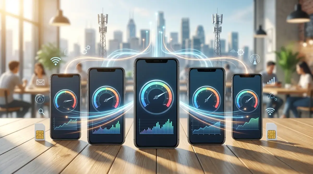 格安SIMの通信速度を実測比較|昼でも快適に使えるのはどこ?