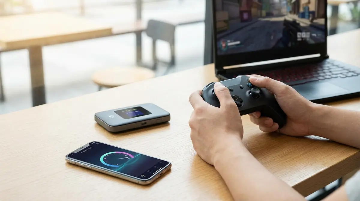 ポケットWiFiでゲームするために必要な通信スペックの目安