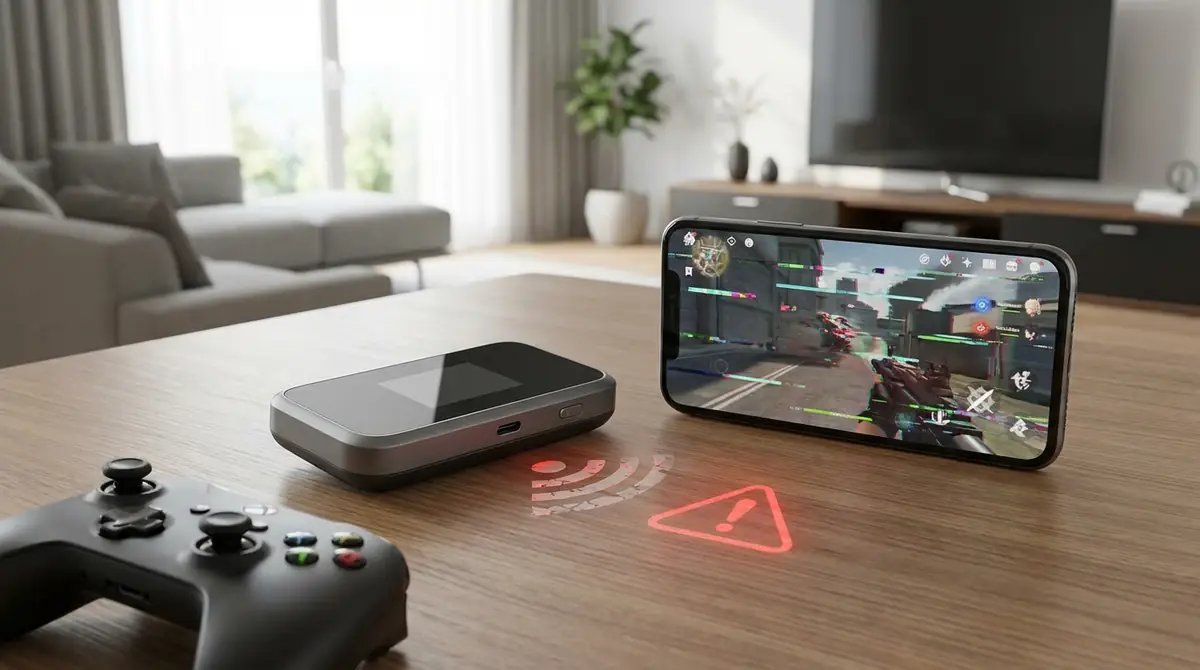 ポケットWiFiでゲームする際の注意点・デメリット