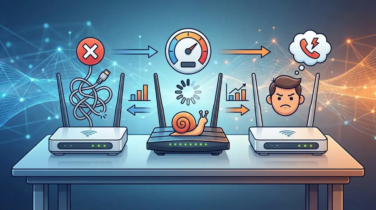 【サービス別】ホームルーターの悪い評判の傾向を比較