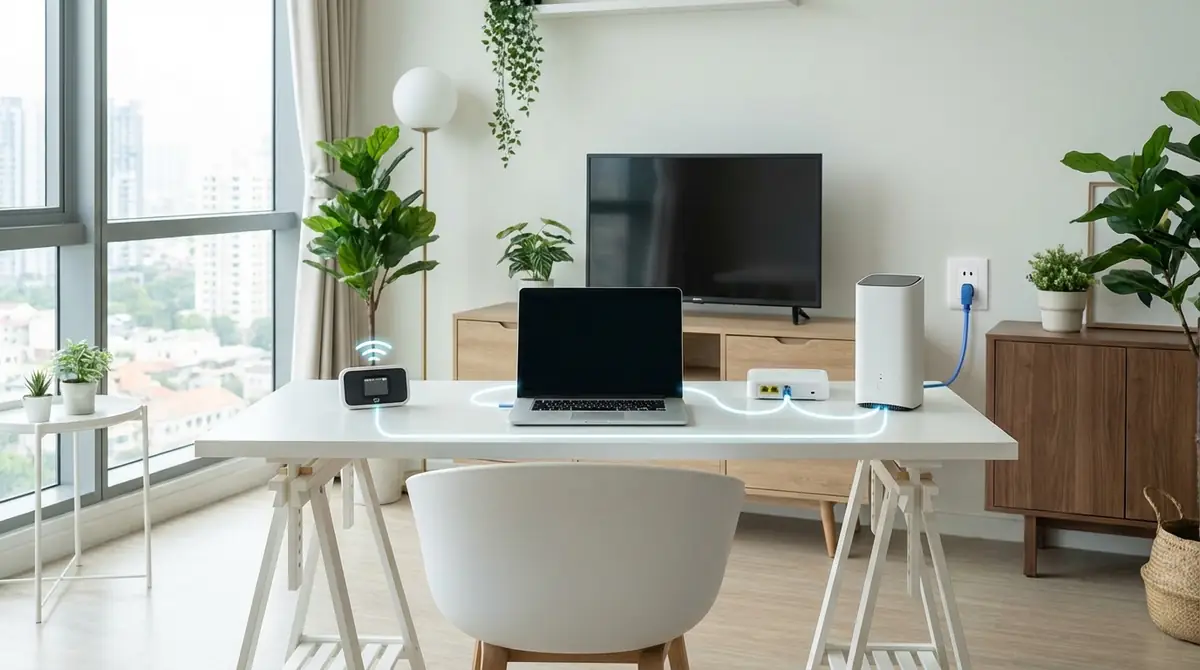 ポケットWiFi・光回線・ホームルーターをテレワーク視点で比較